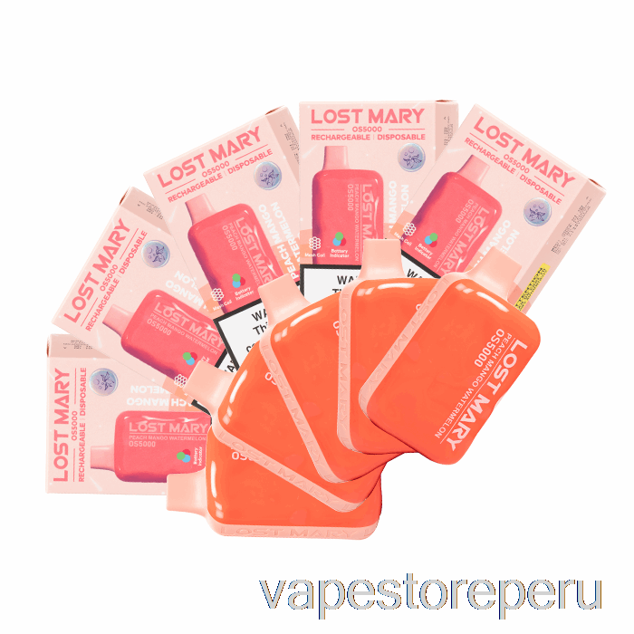 Vape Peru [paquete De 10] Lost Mary Os5000 Desechable